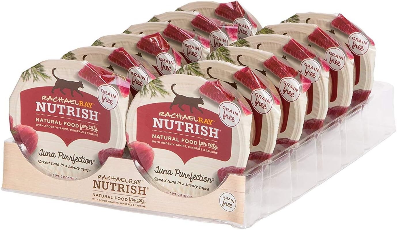 Rachael Ray Nutrish Tuna Purrfection Wet Cat Food 12-Pack
