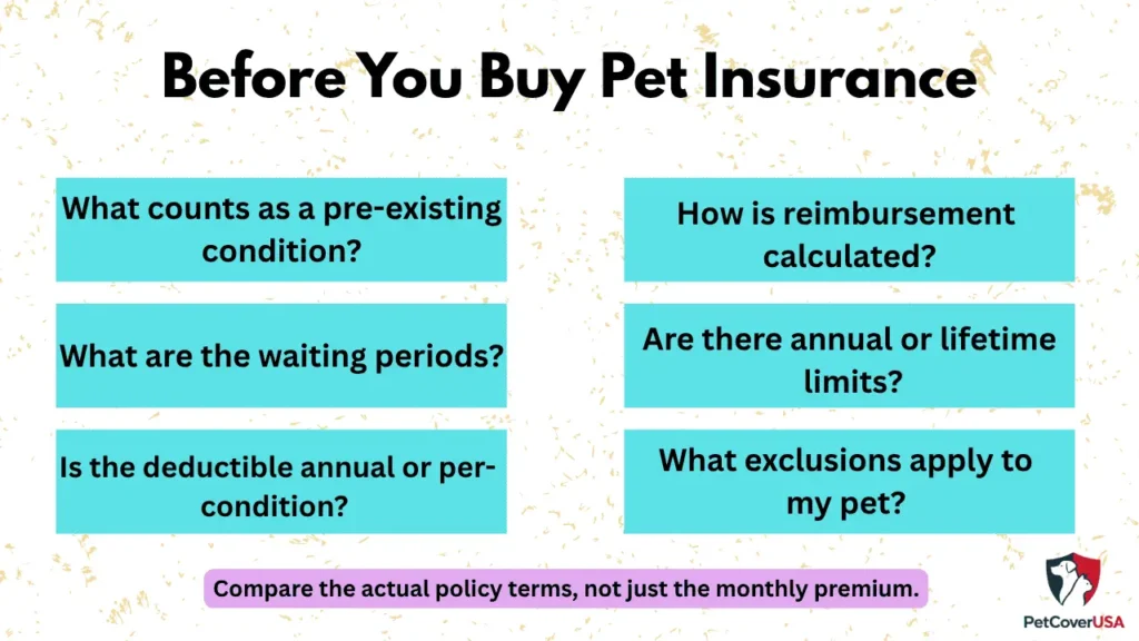 Pet Insurance That Covers Everything before-you-buy checklist