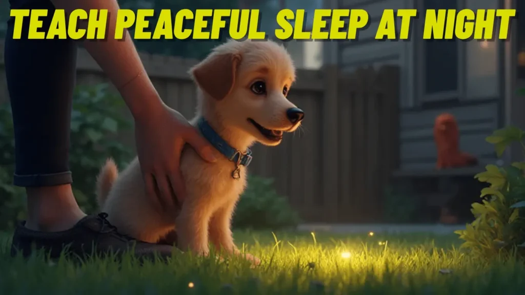 “Stop Your Puppy from Crying in the Crate: puppy exploring a cozy crate for the first time”