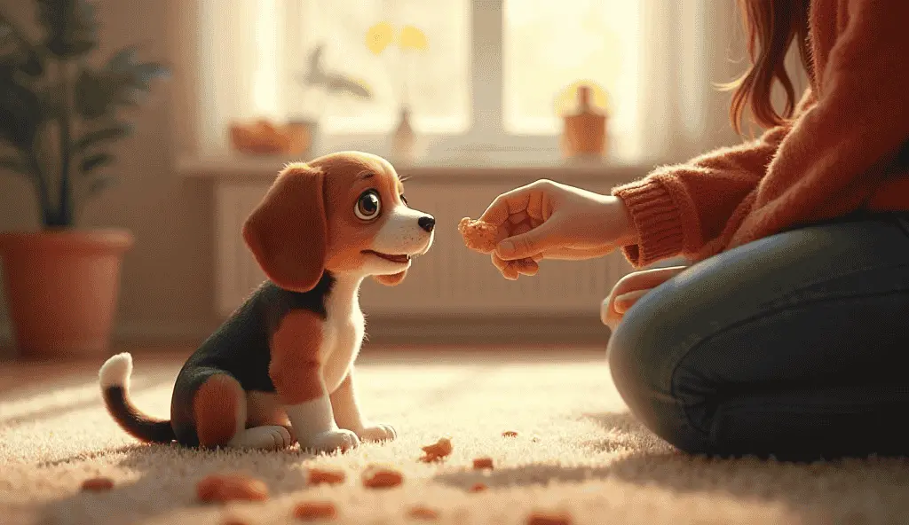 puppy training at home, beginner puppy training, puppy commands, positive puppy habits
How to take care of a puppy at home for beginners