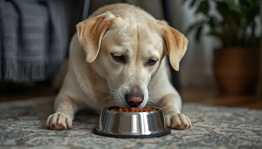 vet recommended dog food for senior dogs in USA