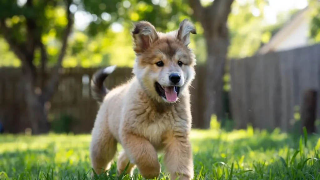 Veterinarian administering canine parvovirus vaccine to a puppy safely