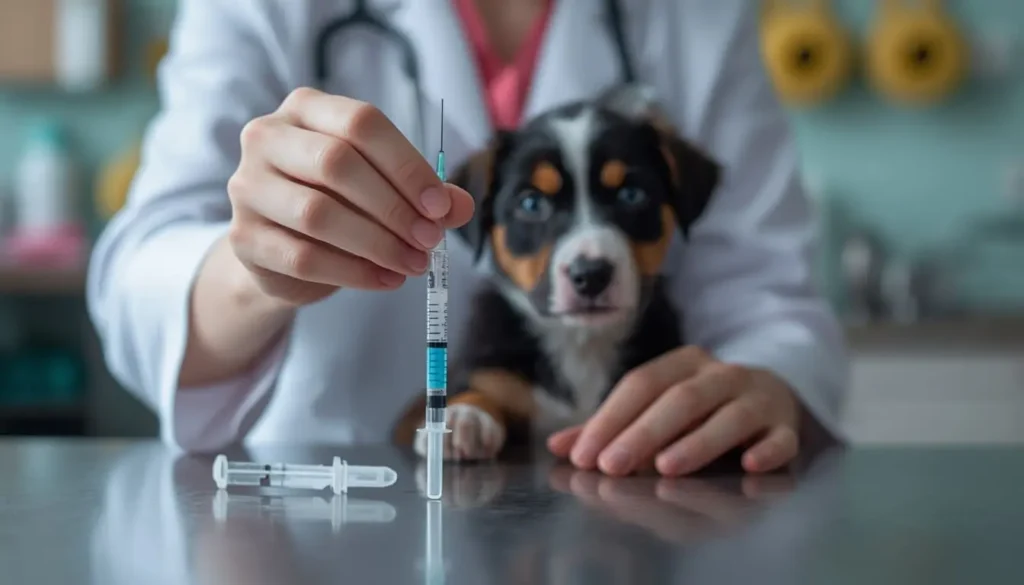 Preparing canine parvovirus vaccine for puppies in USA . Can Vaccinated Dogs Still Get Parvo