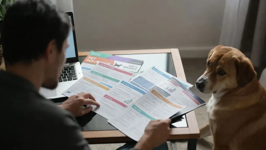 ASPCA Pet Insurance Pre Existing Conditions infographic with coverage and waiting periods