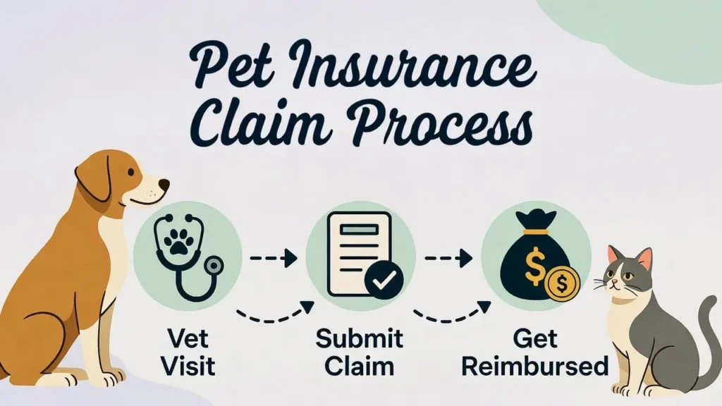 “Pumpkin Pet Insurance Review 2026 cost comparison illustration with pet owner and dog”