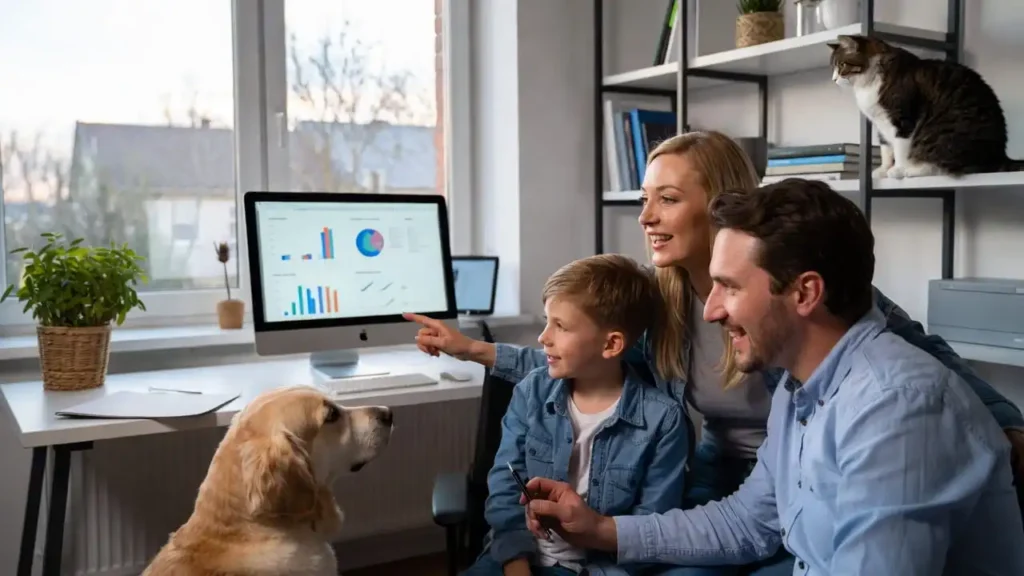 “Mobile pet insurance cost by state calculator showing estimated monthly premiums for dogs and cats in the US.”