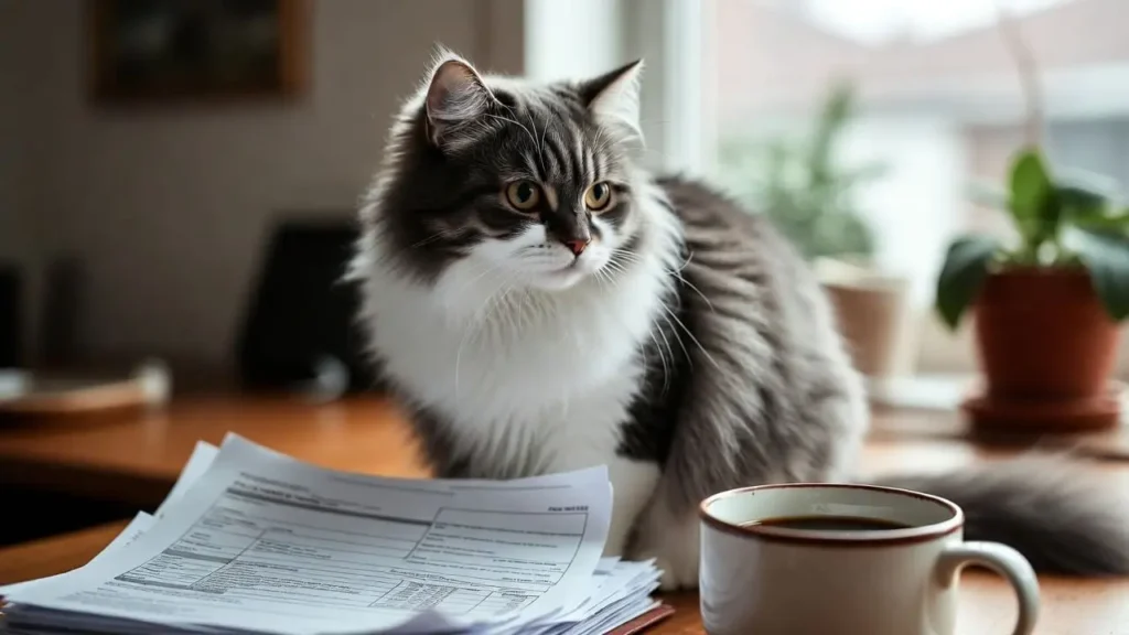 Choose a Pet Insurance Policy That Really Helps - A happy dog with its owner reviewing insurance papers